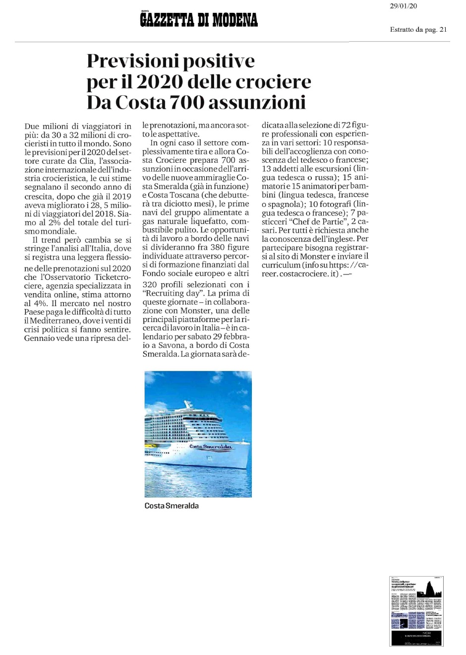 rassegna stampa gazzetta-di-modena